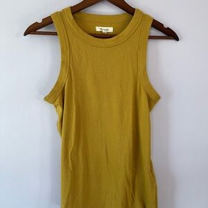 Madewell ribbed layering tank